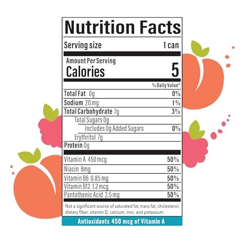 BUBBL'R Peach Raspberry Dazzl'r, Antioxidant Sparkling Water with Natural Caffeine, 0g Sugar, Gluten Free, All Natural Flavors, 12 Fl Oz Cans, 12 Coun thumbnail