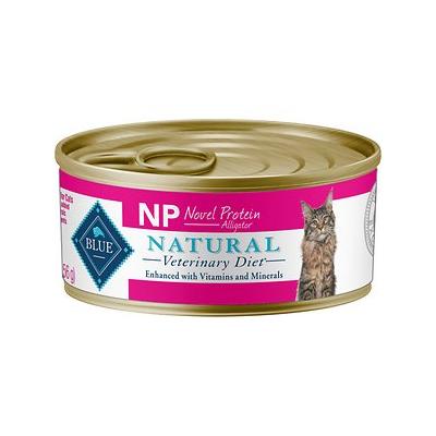 Blue Buffalo Natural Veterinary Diet NP Novel Protein Alligator Canned Cat Food, 5.5-oz, Case of 24