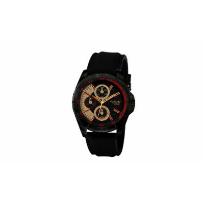 Men's M Milano Expressions Silicon Band Watch Style 4722 Black