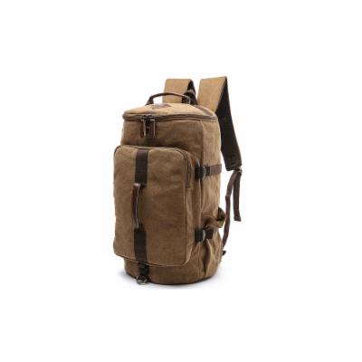 Marco Collection Vintage Unisex Large Canvas Multi-purpose Bag- Backpack 6051-Brown