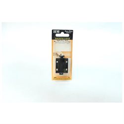 Magnetic Touch-Latch Single-Door Black-Single Crown Bolt Latches 68994 Black