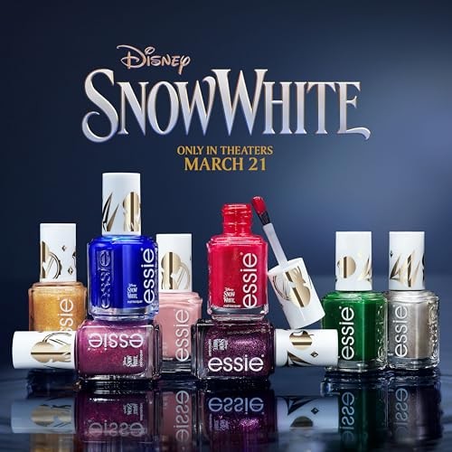 Essie Salon-quality Nail Polish Vegan  Disney's Snow White  Green  Seize the Crown  0.46 Fl Oz thumbnail