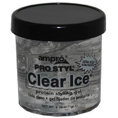Product of Ampro, Clear Ice Protein Styling Gel - Ultra Hold, Count 1 - Hair Care Products / Grab Varieties & Flavors