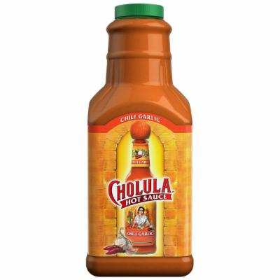 Cholula Chili Garlic Hot Sauce  64 Fl Oz
