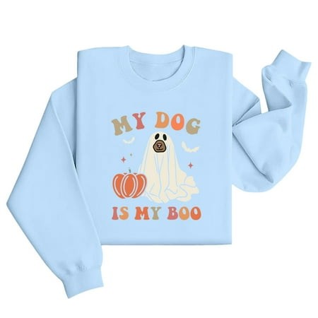 EFGYYF Ghost Sweater Knit Sweater Pants Set Women S Simple Printed Crew Neck Long Sleeved Hoodie Pullover Hoodie Top  Woman 2024 Light Blue M