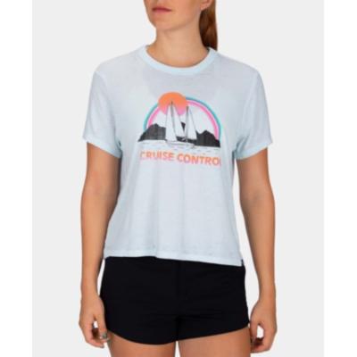 Hurley Juniors' Cruise Control Burnout T-Shirt - Mint