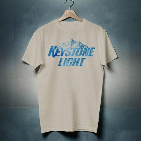 Keystone Light Beer White T-Shirt - Ships Fast High Quality - LIMITED EDITION - 7 COLOR OPTIONS - NEW - INSTOCK!