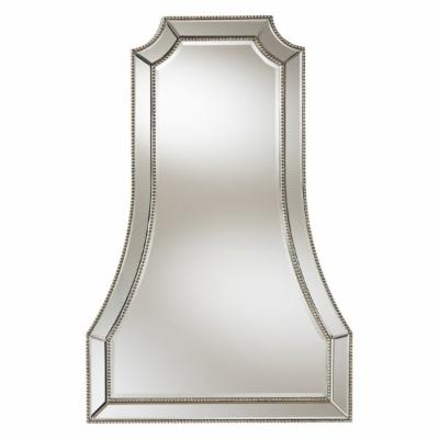Aramis Antique Silver Accent Wall Mirror
