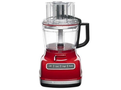 KitchenAid KFP1466ER 14-Cup Food Processor with Exact Slice System and Dicing Kit - Empire Red