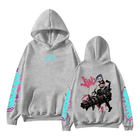 Clearance 2025 Arcane Hoodies League of Legends Arcane League of Legends League of Legends Arcane Jinxs Hoodie Arcane Hoodie Jinx Cosplay Arcane Leagu