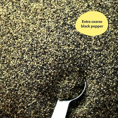 Spiceology - Extra Coarse Ground Black Pepper - Bulk Pepper for Home Cooks, Chefs, and Professional Kitchens - 16 Oz thumbnail