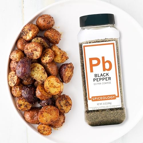 Spiceology - Extra Coarse Ground Black Pepper - Bulk Pepper for Home Cooks, Chefs, and Professional Kitchens - 16 Oz thumbnail
