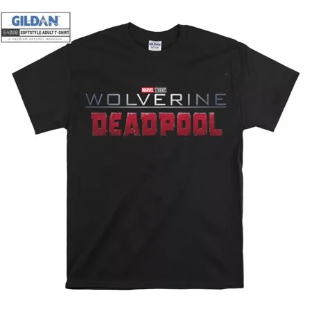 Deadpool VS Wolverine Funny T-shirt Gift Hoodie Tshirt Men Women Unisex 9905
