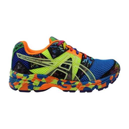 Asics Gel Noosa Tri 8 GS French Blue/Flash Yellow-Punch C301N 4804 Grade-School