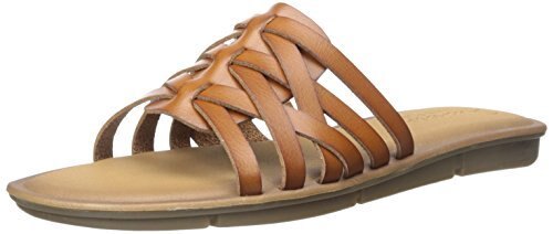 Skechers Cali Women's Indulge 2-Golden Hour Flip Flop, Brown,6 B US