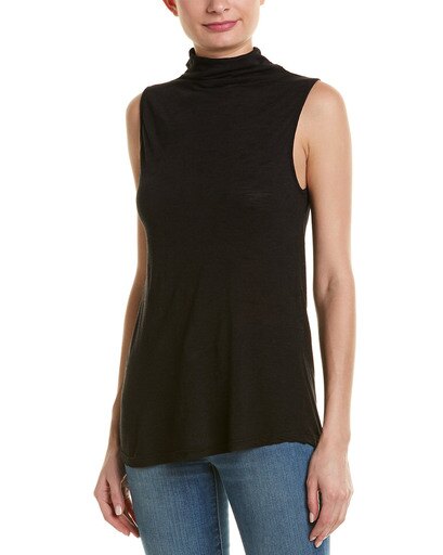 Michael Stars Womens Mock Neck Tank