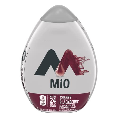 Mio Cherry & Blackberry Liquid Water Enhancer (1.62fl.oz Bottles, Pack of 12)