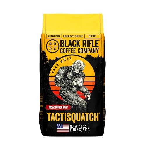 Black Rifle Coffee Company Tactisquatch Dark Roast Ground Coffee - 18oz