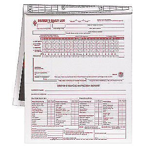 JJ KELLER Detail Drivers Daily Logbook, Carbonless, 8530