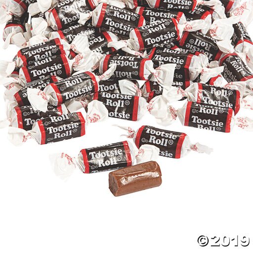 30 Lbs. Mega Bulk 2058 Pc. Tootsie Roll Midgees Chocolate Candy