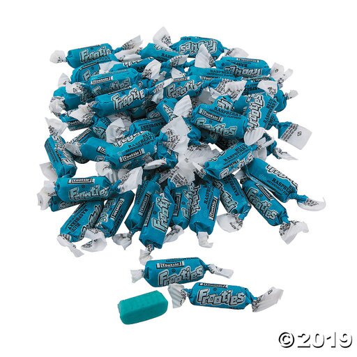Blue Raspberry Mini Tootsie Roll Frooties Chewy Fruit Candy  Edibles  Wedding  360 Pieces