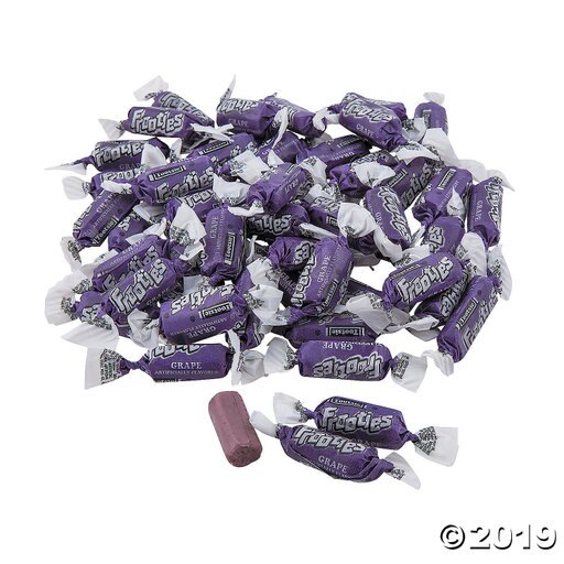 Grape Mini Tootsie Roll® Frooties® Chewy Fruit Candy  Edibles  Wedding  360 Pieces