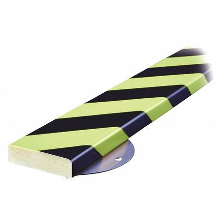 KNUFFI by IRONGUARD SAFETY 60-6781 Surface Guard, Flat, Fluorescent Bk/Yl