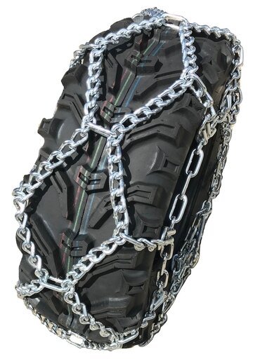 Tirechain Can-Am/Bombardier Outlander 330 /  03-09 (F) 25X8-12 Atv Utv Not Studded. Not V-Bar Tire Chains