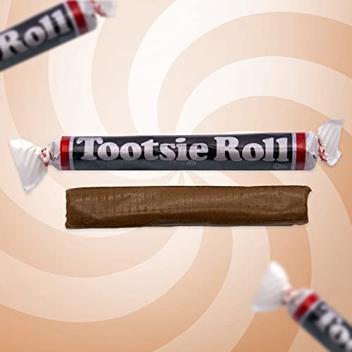 Tootsie Roll Twists Chocolate Candy - 2 Pounds - Chewy  Chocolatey  Long Individually Wrapped Bulk Candy Pack thumbnail