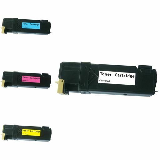4 Pk Toner Cartridge Phaser 6500/6500n Blk C M Y for Xerox WC 6505