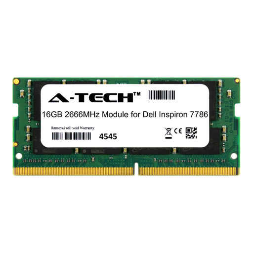 A-Tech 16GB 2666MHz DDR4 RAM for Dell Inspiron 7786 Laptop Notebook Memory