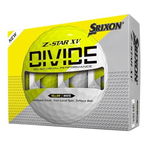 Photo 1 of Srixon Z-Star XV 9 Divide 1 Dozen Golf Balls 