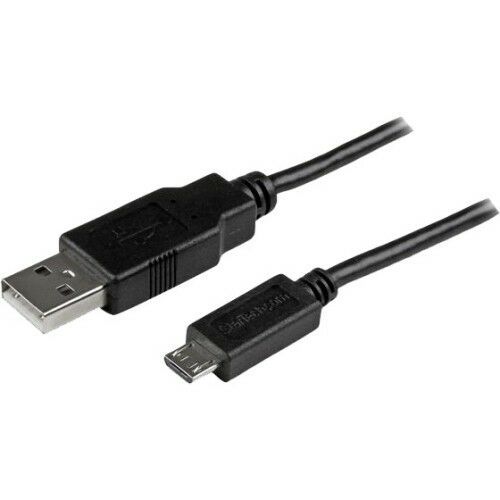 StarTech.com 6ft Micro-USB Cable - M/M - 4890 MBps (USBAUB6BK)