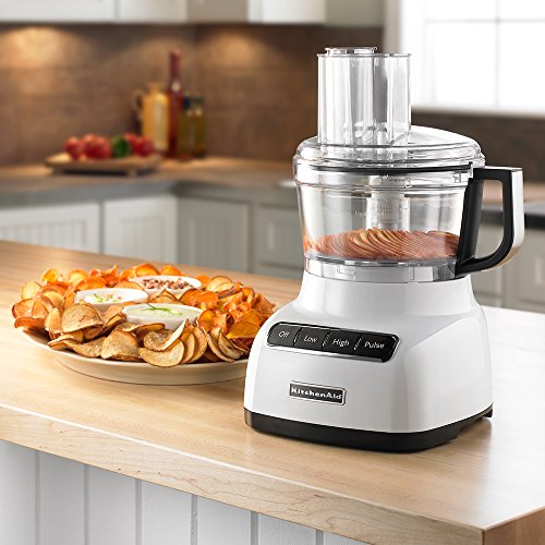 KitchenAid Refurbished 7-Cup Food Processor in White, RKFP0711WH thumbnail