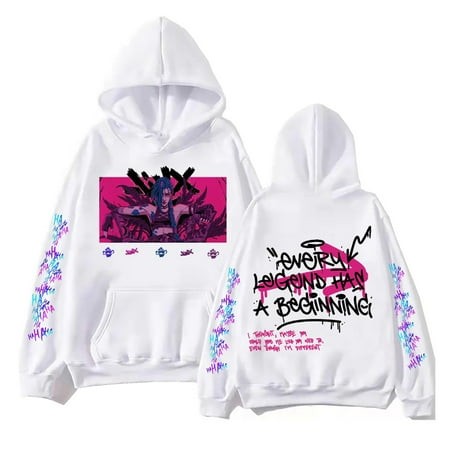 Clearance 2025 Jinx Cosplay Jinx Arcane Cosplay Harajuku Hoodie League of Legends Arcane Hoodie Arcane League of Legends League of Legends T Shirt Lea