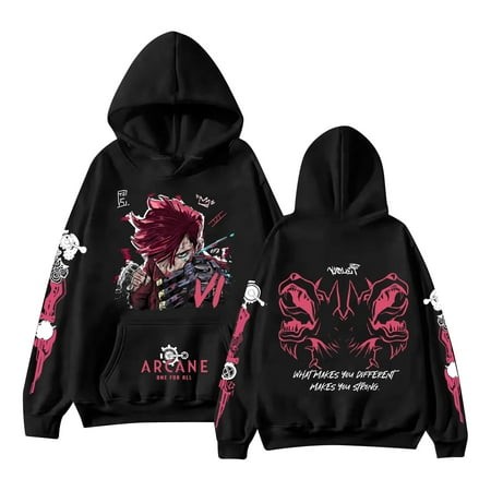 Clearance 2025 Arcane Shirt Jinx Arcane Hoodie Jinx Hoodie Arcane League of Legends Arcane Hoodie Arcane T Shirt Arcane Hoodie Arcane Hoodie League of