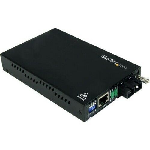 StarTech 10/100 Mbps Single Mode Fiber Media Converter SC 30 Km