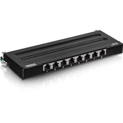 TRENDnet TC-P08C6AS 8-Port Cat6A Shielded Wall
