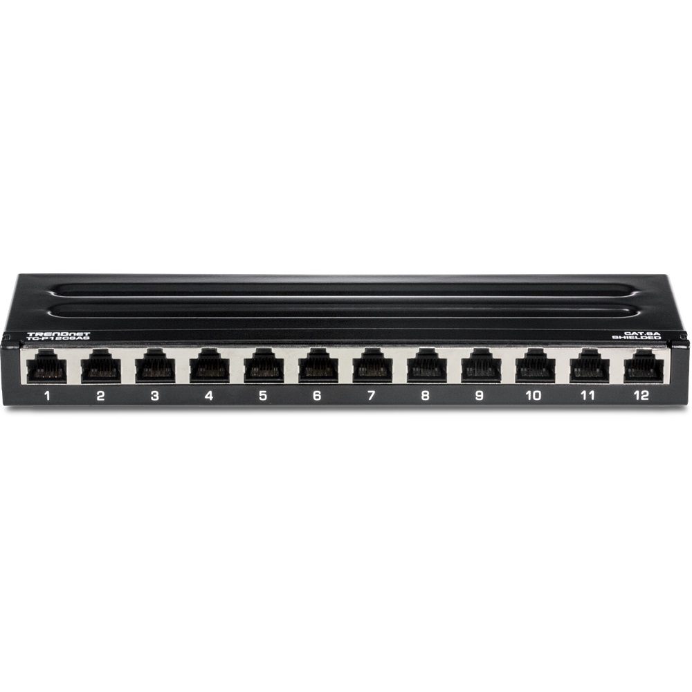 TRENDnet TC-P12C6AS 12-Port Cat6A Shielded