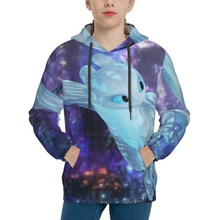 How to Train Your Dragon Youth Hoodies 3D Print Pullover Hooded Sweatshirt Unisex Casual Sweater Tops Blouse Long Sleeve Kids Hoodie X-Large