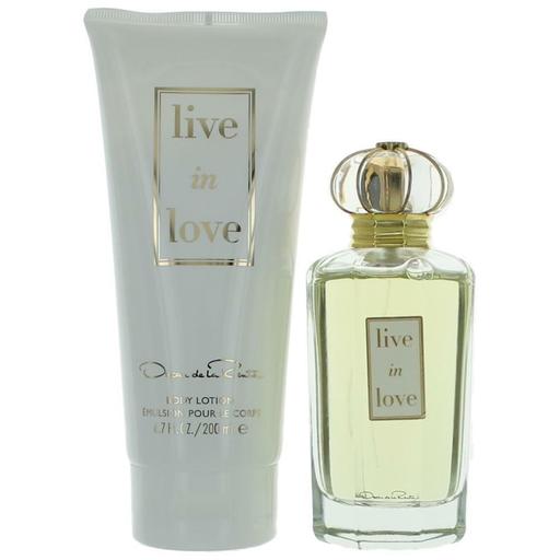 Live in Love by Oscar De La Renta, 2 Piece Gift Set for Women