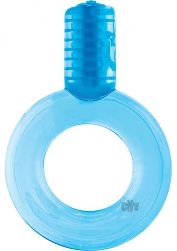 Gift Set of Go Vibe Ring Pop Blue - Loose and a Tube If Anal-Ese Cream 1.5 Oz. (Cherry Flavored)
