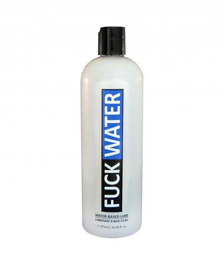 Gift Set of Fck Water Water-Based Lubricant 16oz and a Tube If Anal-Ese Cream 1.5 Oz. (Cherry Flavored)