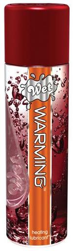 Gift Set of Wet Warming Water Based Gel Lubricant 3.7 Ounce and a Tube If Anal-Ese Cream 1.5 Oz. (Cherry Flavored)