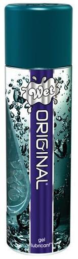 Gift Set of Wet Original Water Based Gel Lubricant 3.6 Ounce and a Tube If Anal-Ese Cream 1.5 Oz. (Cherry Flavored)