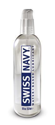 Gift Set of Swiss Navy Water Based Lube 8 Oz and a Tube If Anal-Ese Cream 1.5 Oz. (Cherry Flavored)