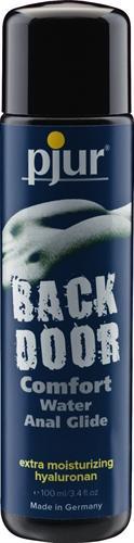 Gift Set of Pjur Backdoor Comfort Water Glide 3.4oz and a Tube If Anal-Ese Cream 1.5 Oz. (Cherry Flavored)