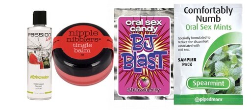 Passsion Licks Watermelon Water Based Flavored Lubricant 8 Fl Oz / 236 Ml Plus Nibbler Samples