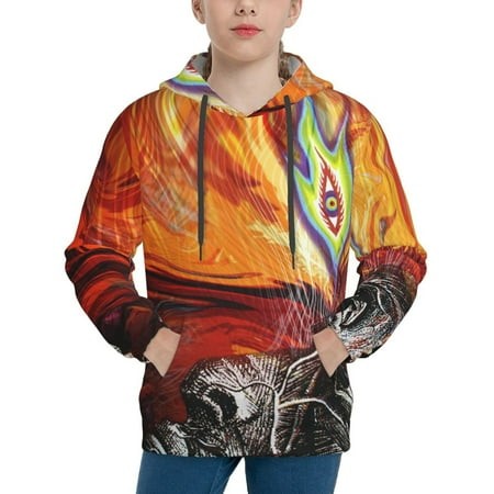 Tool Band Youth Hoodies 3D Print Pullover Hooded Sweatshirt Unisex Casual Sweater Tops Blouse Long Sleeve Kids Hoodie X-Large