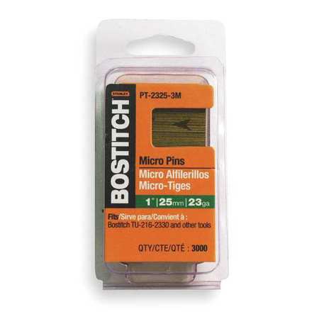 Bostitch 23-Gauge Coated Pin Nail  1/2 in. (3000 Ct.) PT-2312-3M